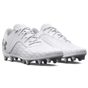 Under Armour Kids Magnetico Select 3.0 Soccer Cleats US 3.5 White EUC